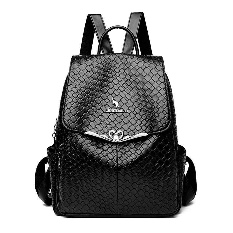 

Большая вместимость натуральной кожи текстура для женского рюкзака новая мягкая кожа многоцелевая женская сумка среднего возраста сумка для матери