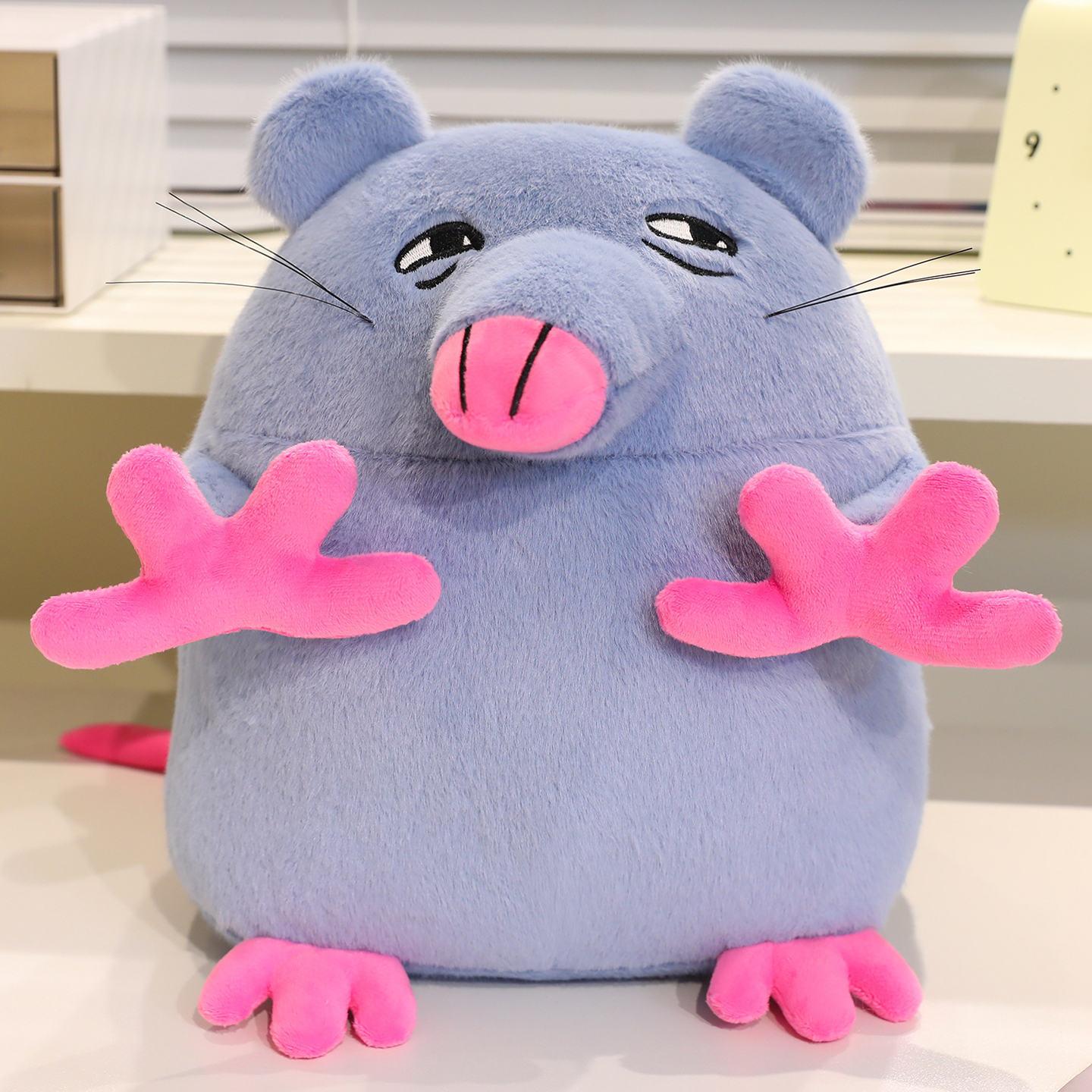 Brick Pizza Tower Mouse Doll Doll Pizza Tower Small Brick Plush Toy 12Cm pendant [0.05kg]