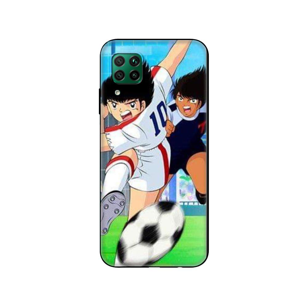 

Черный чехол из ТПУ для Huawei P30 Lite P30 Pro P40 чехол для Huawei P40 LITE EP Smart 2020 чехол Captain Tsubasa Ozora Genzo football huawei P40 LITE E