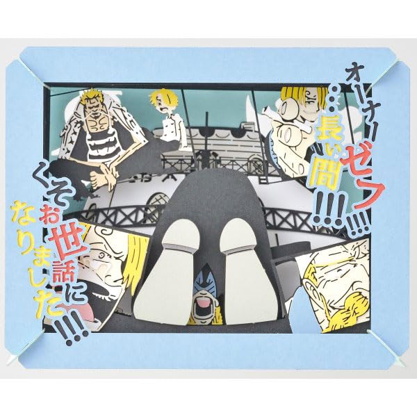 

Ensky One Piece Бумажный театр [Обновление] PT-107X Спасибо за вашу постоянную поддержку Примерно В80 x Ш100 x Г42мм Бумага