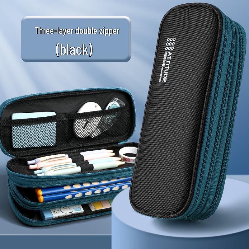 Deli Large Capacity Pencil Pouch