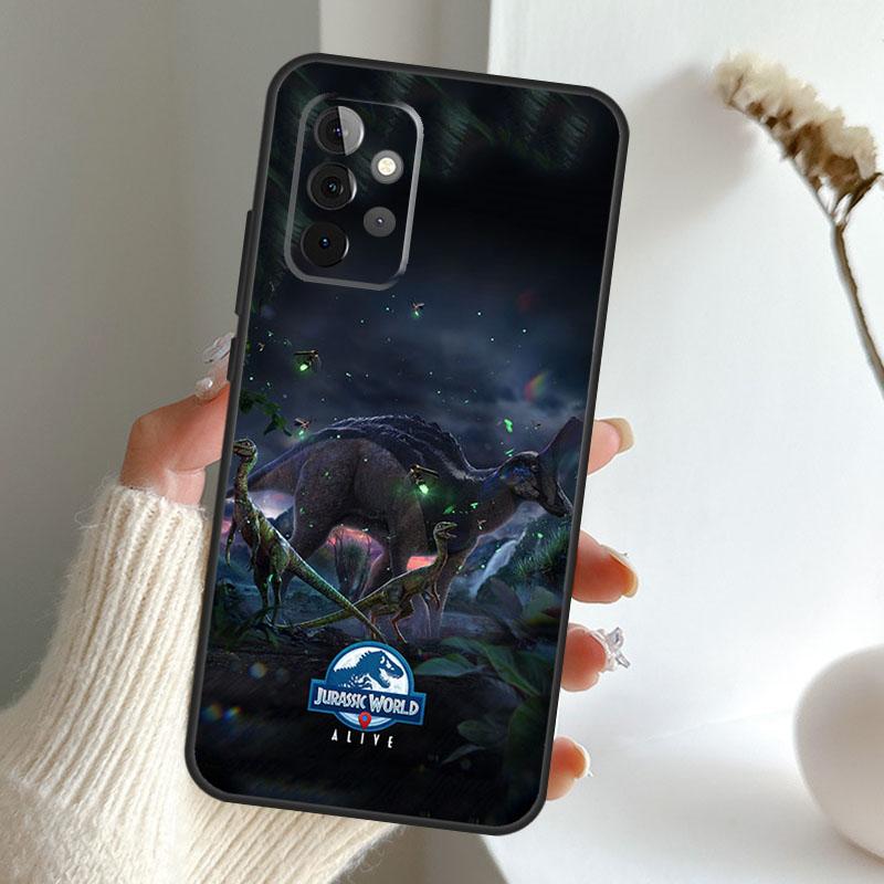 Jurassic Park Dinosaur World For Samsung Galaxy A51 A71 A12 A22 A32 A52 A72 A13 A23 A33 A54 A53 A34 A73 A21S A52S Phone Case