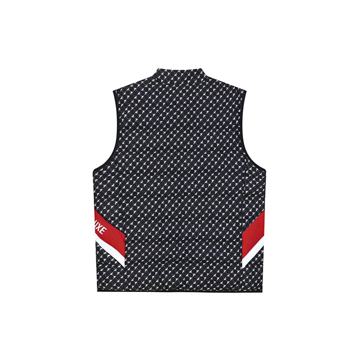 

New FILA Athletics Down Vest Men s All Over Print A11M143909F-ZA XXL
