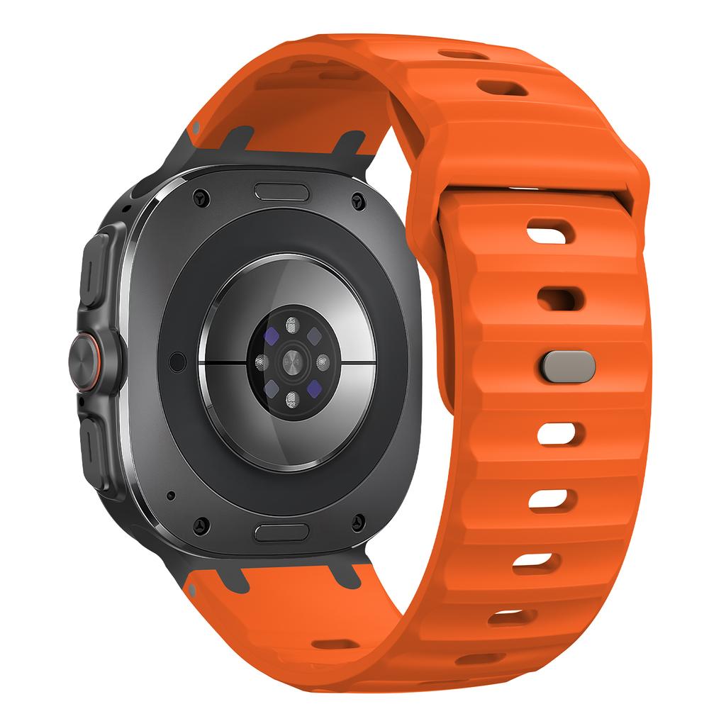 Sport Silicone Band For Samsung Galaxy Watch Ultra Strap 47mm Accessories metal belt Bracelet correa Galaxy Watch 7 Ultra 47 mm
