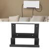 Router Stand, 3rd Generation Space Saving Alloy Steel Mesh Router Stand, Signal Integrity, Power Supply Bracket with Cable Storage Area