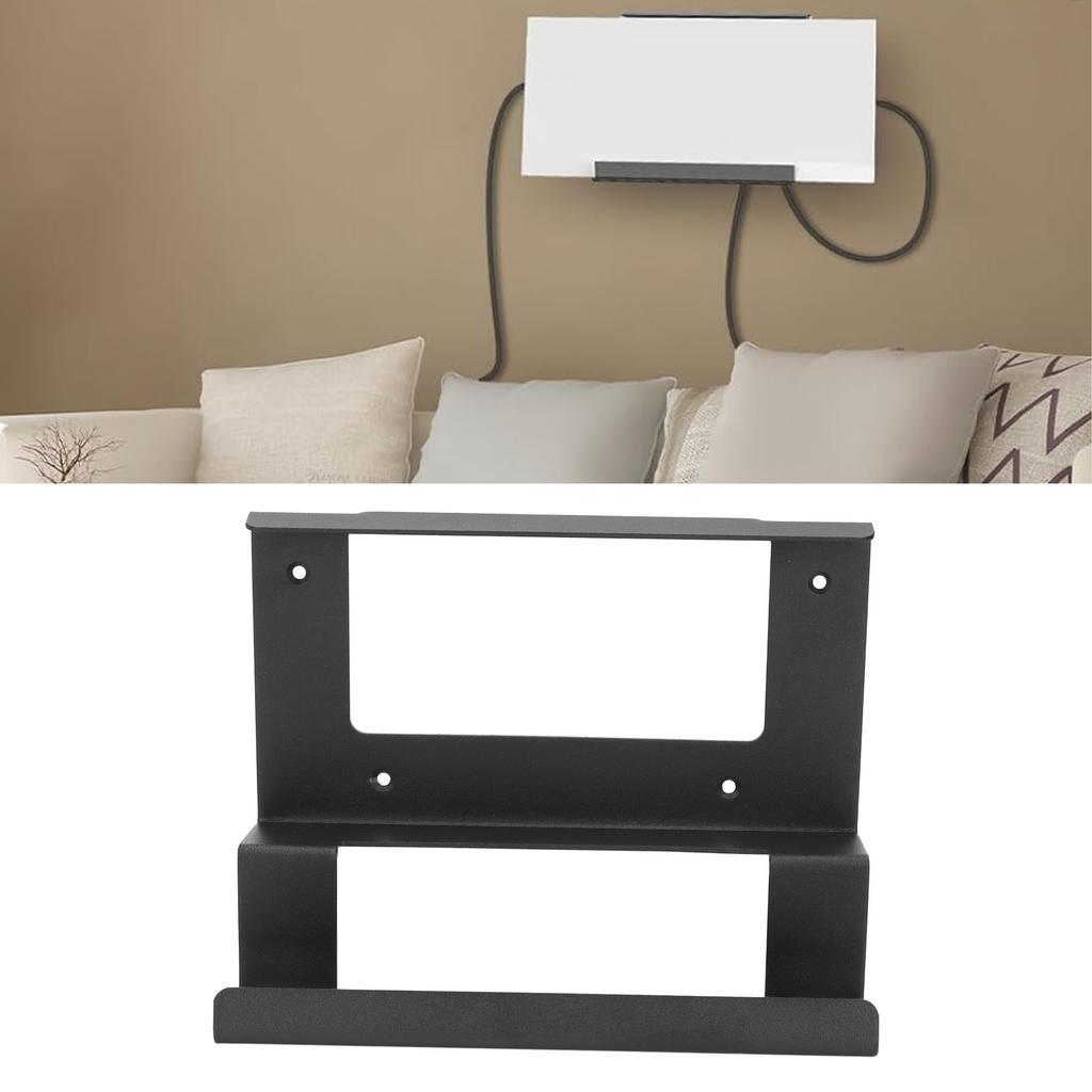 Router Stand, 3rd Generation Space Saving Alloy Steel Mesh Router Stand, Signal Integrity, Power Supply Bracket with Cable Storage Area