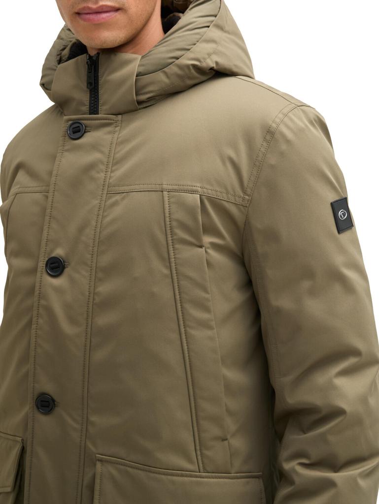 Mid-season Jacket Tom Tailor Arctic Parka With Detachable Hood (1041321) Jungle Soil Green