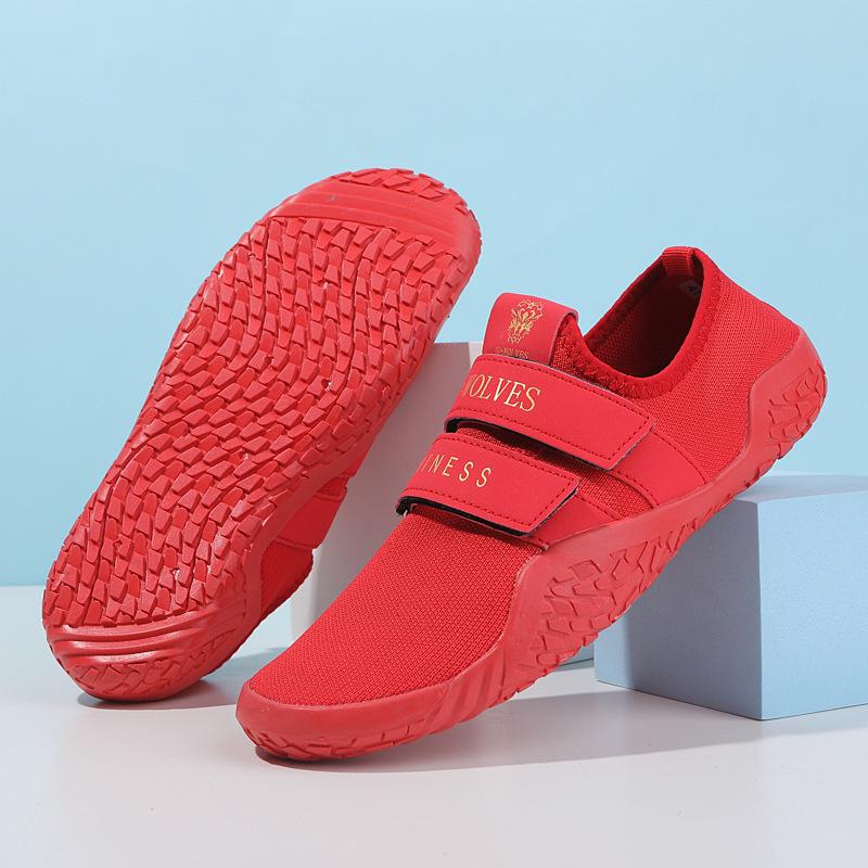 Versatile Squat Deadlift Shoes - Unisex Weightlifting & Wrestling Shoes with Soft Sole, Breathable, Non-slip for Fitness