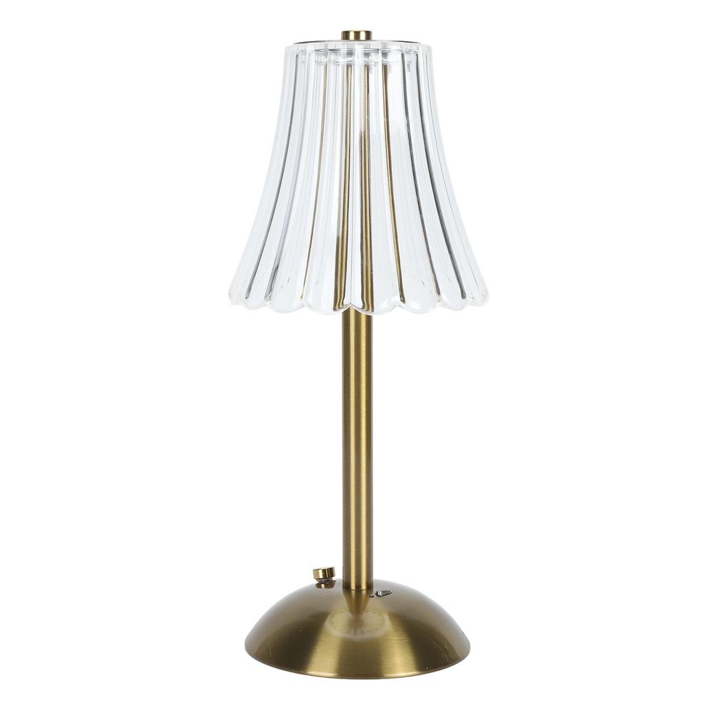 Table Lamp Vintage Cordless Table Lamp 3 Colors Nightstand Light 1200mAh Rechargeable Bedside Lamp