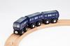 Popondetta mokuTRAIN Sagami Railway 21000 Series Wooden Toy Rail Toy, Hand-Rolled Car, No Batteries Required, Japanese Train, Ages 3 and Up, MOK-048