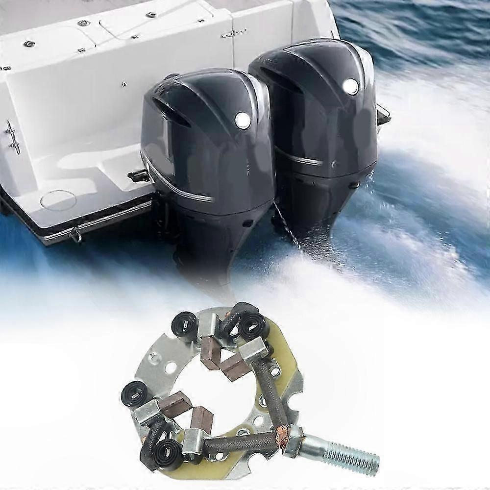Carbon Brush Set for Outboard Motors 115HP 150HP 200HP Boat Engine Replacement Part 6N7-81840