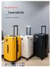2025 Large 80-Inch Durable Trolley Case with 24-Inch Capacity, Unisex Design, Password Lock Suitcase