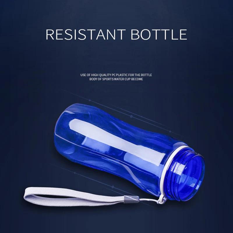 Athletic Water Bottle Lightweight to Carry Leak Proof For AthleticTravel Space Bike Hiking Plastic Water Bottle Drinkware 590ML