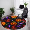 1PC Halloween Pumpkins Chair Carpet for Office, Indoor Non-Slip Washable Carpet, Soft Comfortable Mat For Office Room Yy250930192