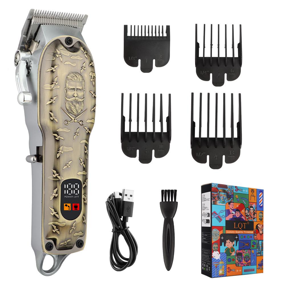 Electric Hair Clipper: Bald Head, Oil Head, Carving Knife, Barber Special