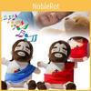 Relief Anxiety Jesus Plush Toys Breathing Musical Soothing Doll Sleep Toy Gift