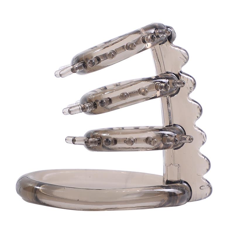 Mystery Ji Thorn Wheel Condom Ring Fun Couple Toy - 300 Pack