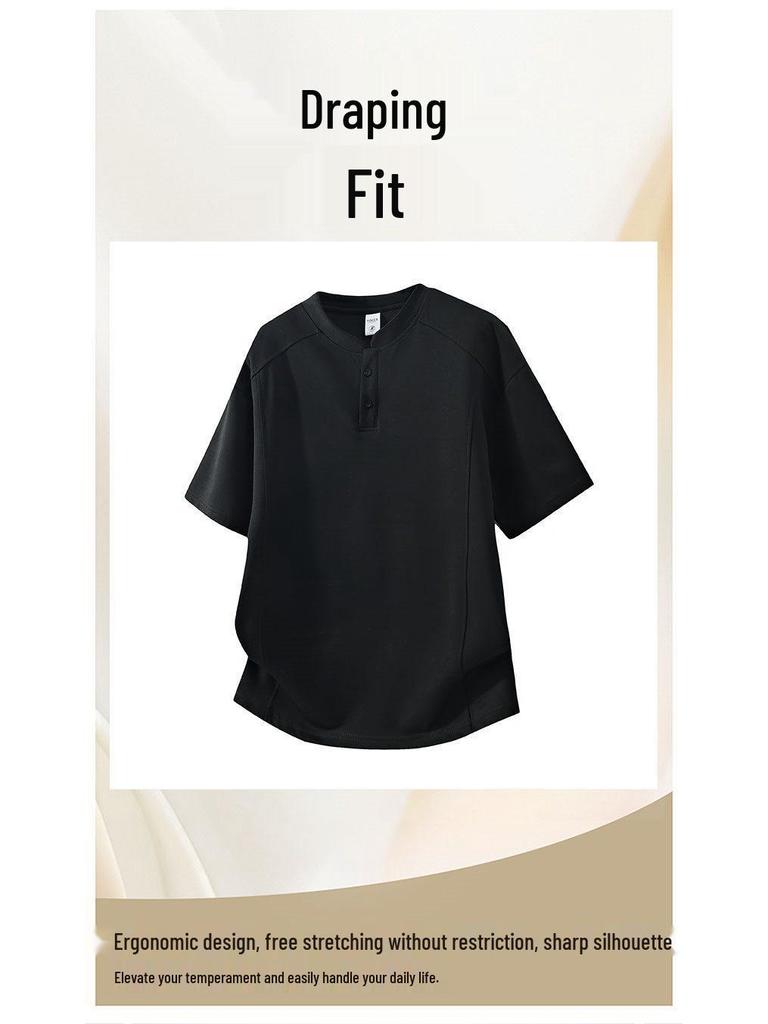 Men's 2026 Summer Ice Silk Quick-Dry Polo Shirt
