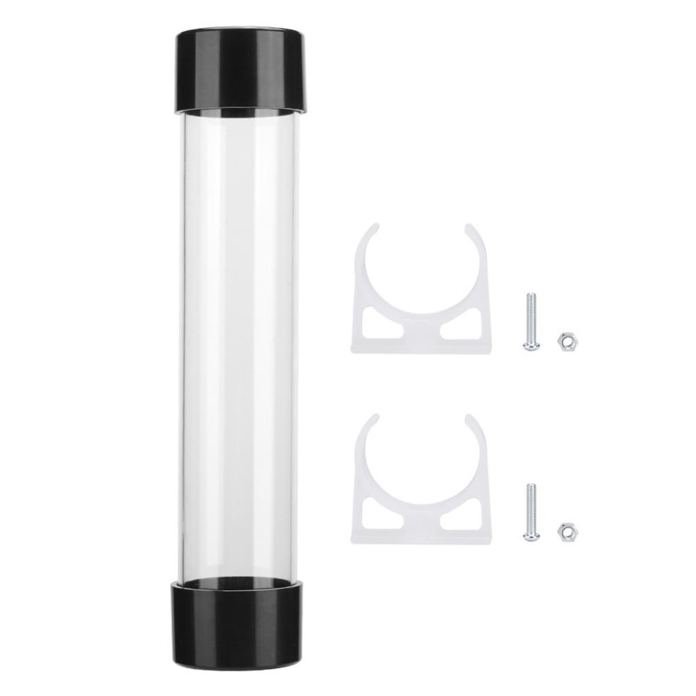 

G1/4 Thread Liquid Cooling Tank 240mm Length Water Cooling Reservoir PC Water Cooling
