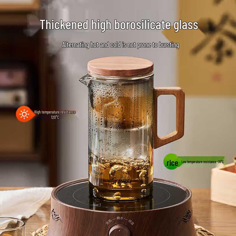 Tianxi 750ml Magnetic 3-in-1 Glass Tea Maker
