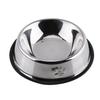 Stainless Steel Pet Dog Cat Puppy Travel Feeding Feeder Food Water Dish Holder (15cm)
