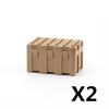 MOC Militärzubehör Bausteine Soldatenfiguren Sandsack Hund Hindernis Camouflage Zelt Schaufel Waffenbox Spielzeug Kinder J038