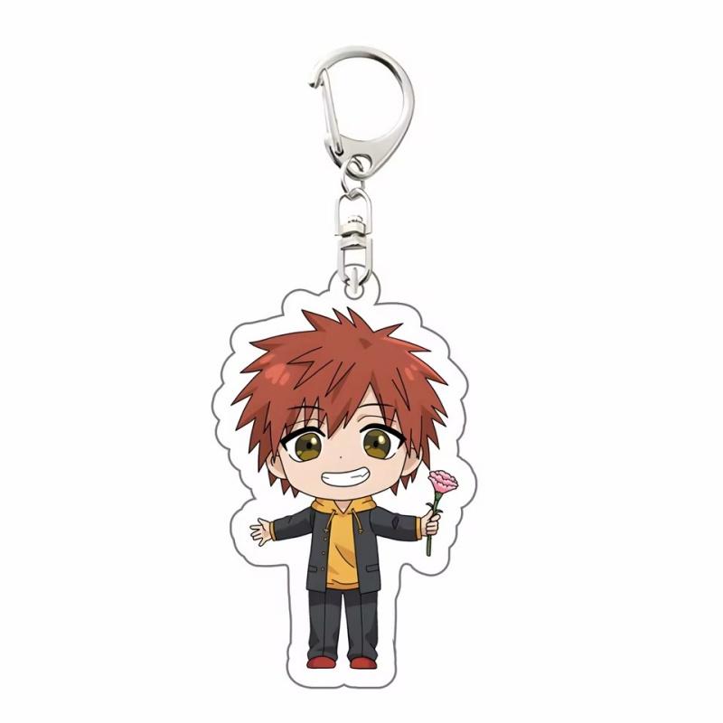 

10CM The Fragrant Flower Blooms With Dignity New Acrylic Stand Model Plate Keychains Desk Figure Display Gift Products cartoon 6 cm