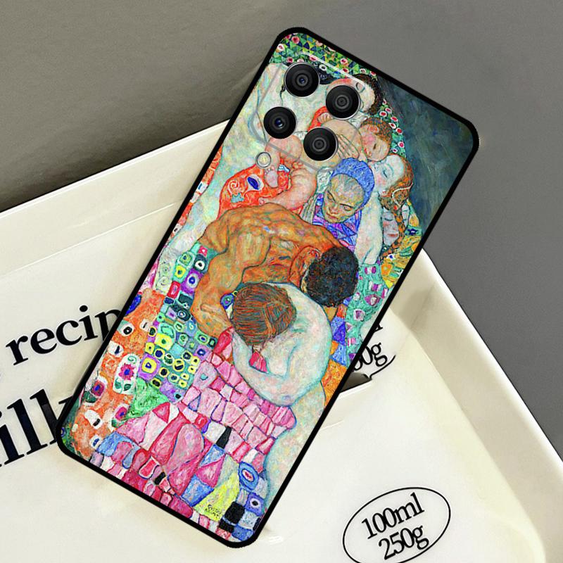 Kiss by Gustav Klimt Case For Samsung Galaxy M33 M53 M13 M15 M35 M55 M32 M16 M36 M56 M54 M20 M52 M34 M14 M11 M31