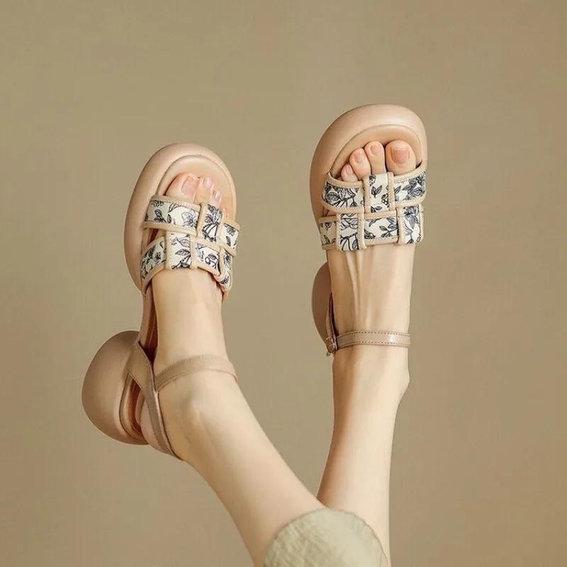 Новые дышащие модные женские туфли — фото 7