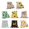 Spring Summer Flowers Blanket Soft Cozy Flannel Floral Nap Blanket Washable Daisy Sunflower Throw Blanket for Bed Couch Sofa Farmhouse Decor