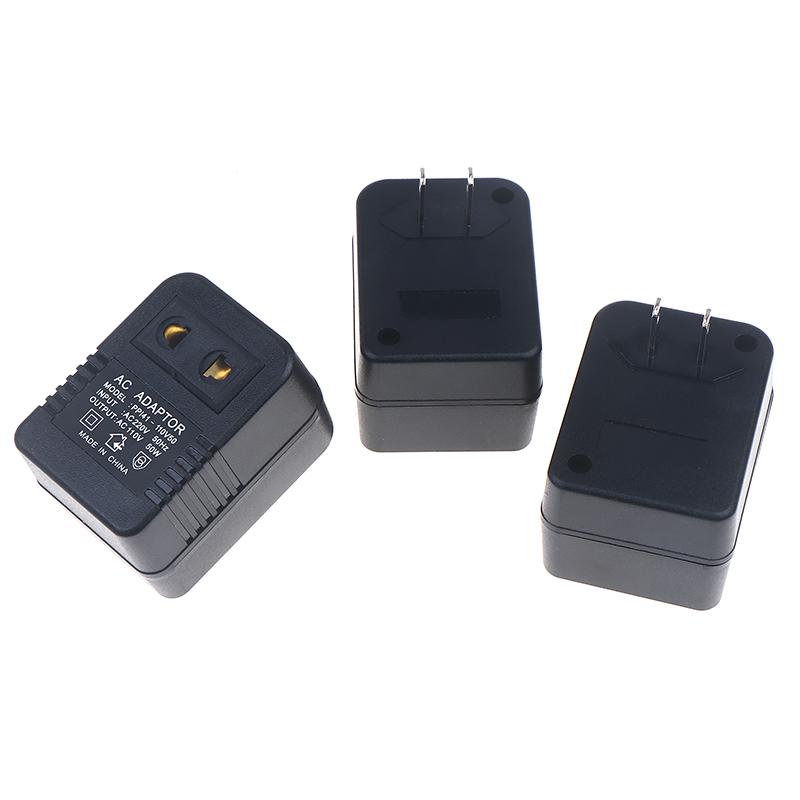 EU US Stecker Step-Down-Transformator Reiseadapter AC220V auf 110V oder 110 auf 220V Konverter 50W Spannungsregler