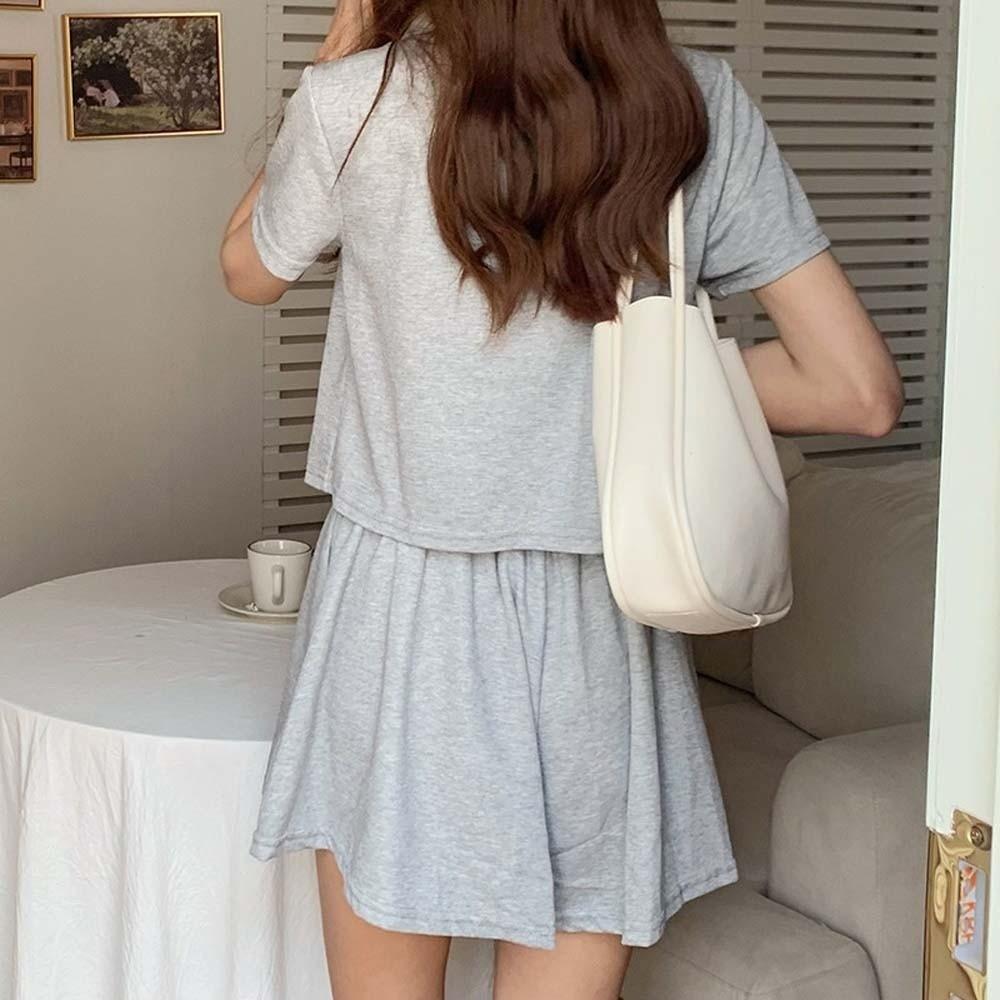 Elegant Solid Color Handbag Anti-splash Water French Underarm Bag Shopping Soft PU Tote Bag Work