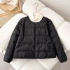 Winter New Padded Jacket Light and Loose Korean Version of Casual Fashion Padded Jacket Collarless Thermal Padded Jacket
