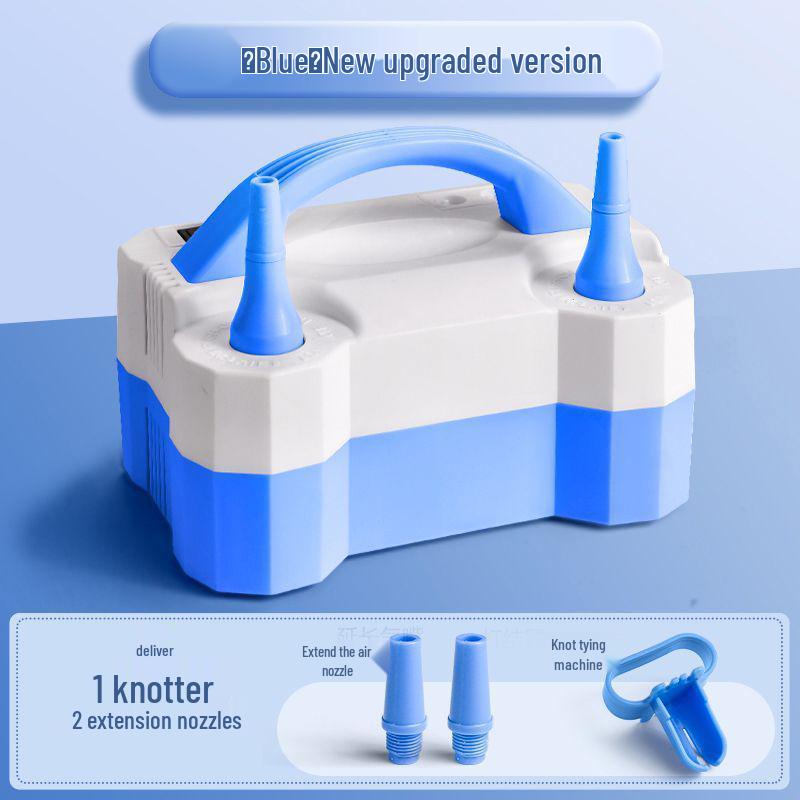 Automatic Electric Balloon Inflator Pump - Dual Mode: Manual & Electronic - Free Shipping