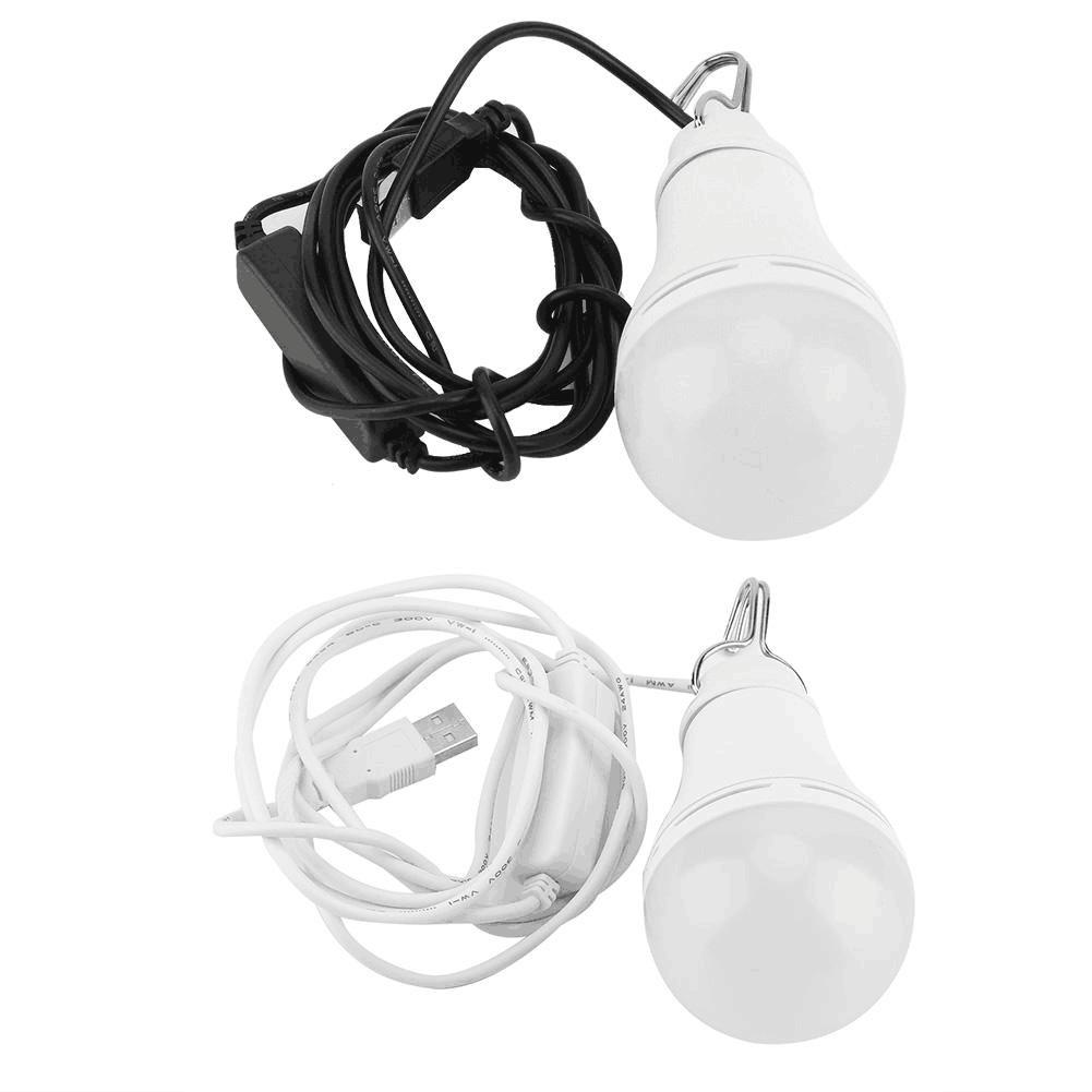 6W USB Charging 3Colors Dimming Outdoor Bulb