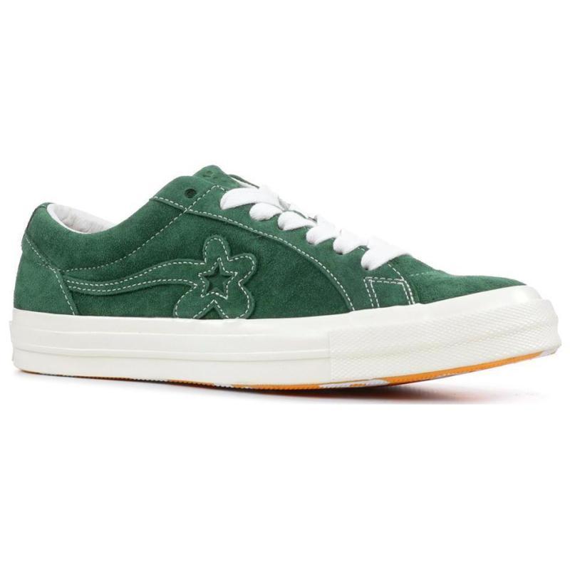 Golf Le Fleur X Converse One Star Ox Low-Top Slippers Unisex Green