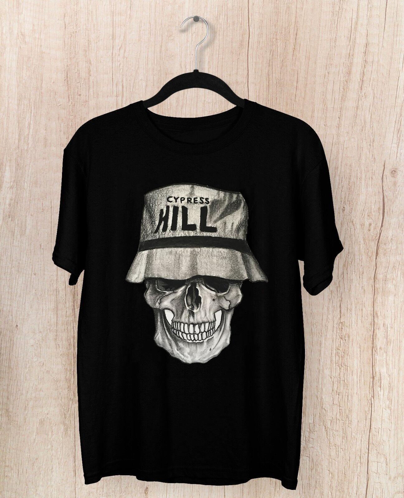 

Cypress Hill Skull Hat T shirt Tops Tee Full Size S-4XL L