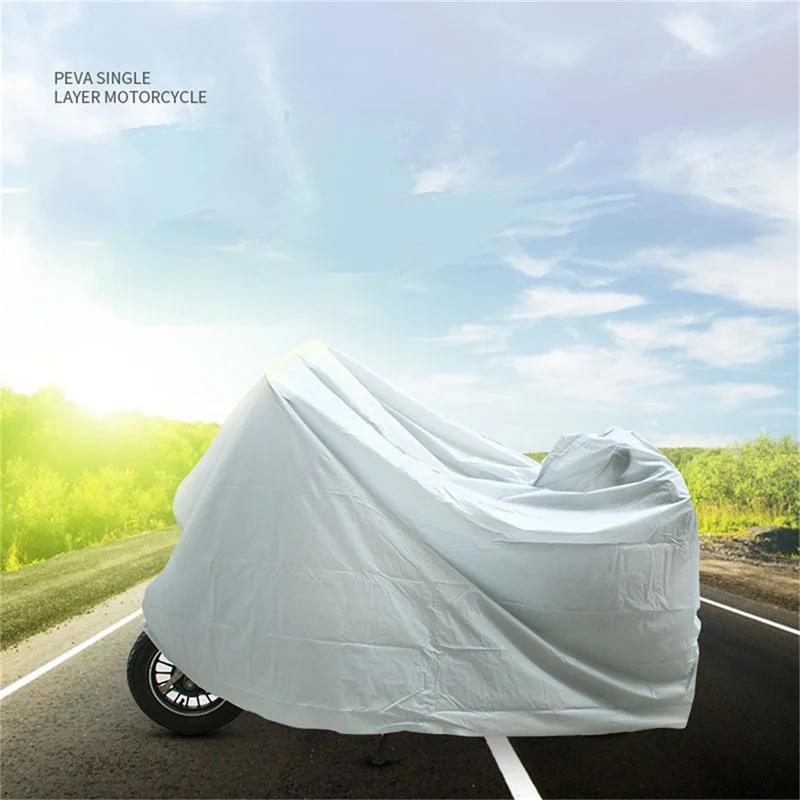 Waterproof Motorcycle Cover Outdoor Indoor Bike Scooter Protection Case Rain Dust UV Proof Sun Protection for Motorbike