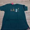 T-shirt Kimes Ranch Verde Manica Corta Abbigliamento Western Taglia L Night Fall