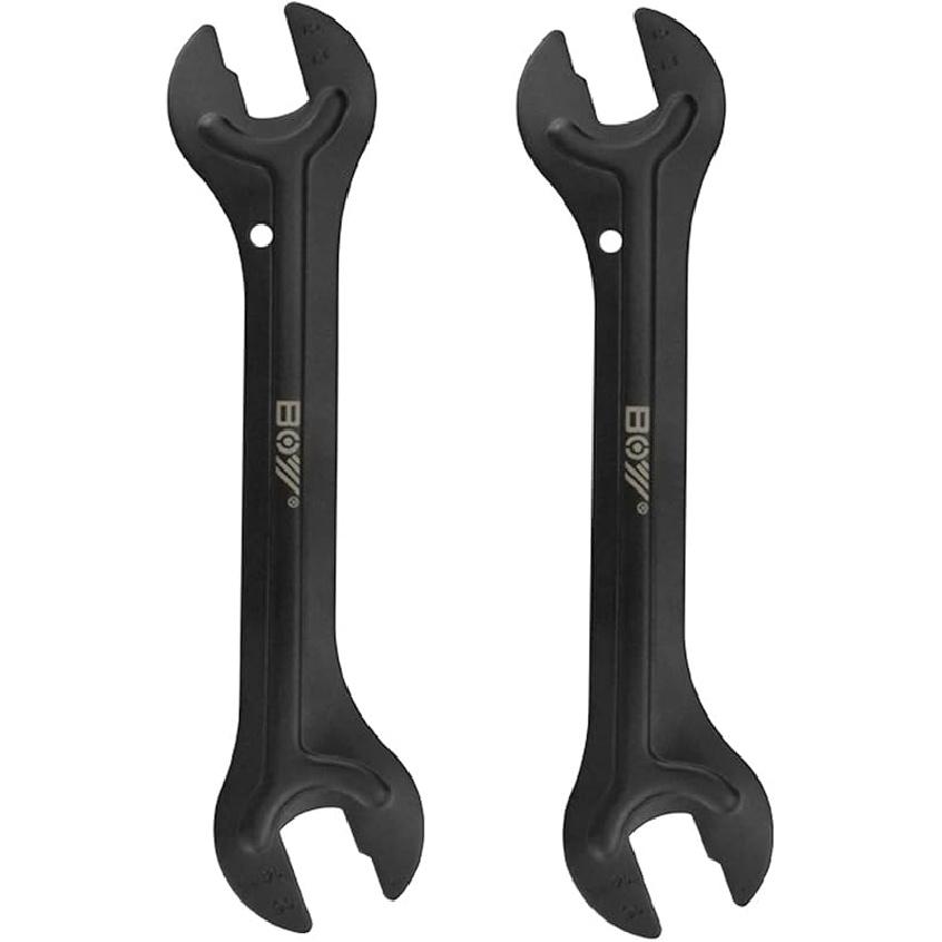 Bicycle Cone Wrench Set Tool (13, 14, 15, 16, 17, 18, 19mm), Bike Cone Spanner Set, Wheel Hub Axle Nut Install Remover (13-14-15-16-17-18-19mm) Thin 13-14-15-16mm