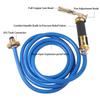Blaue Kupfer Flüssiggas-Lötlampe Aluminium Hochtemperatur-Flammschweißbrenner 2,5m Handheld Lötwerkzeug Hartlöten