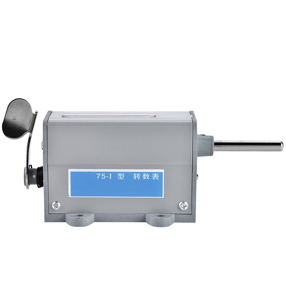 

Tachometer, 5-digit display, Mechanically resettable tachometer, Measuring cable length range, Quick handling, Digital display window, Model: 75 - I,
