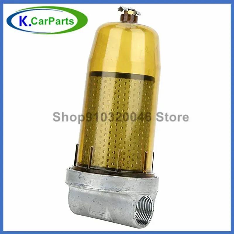 B10-AL Fuel Filter Assembly Fuel Water Separator Replaces 3307454S for Diesel Oil Storage Tank with Bowl and PF10 Filter Element