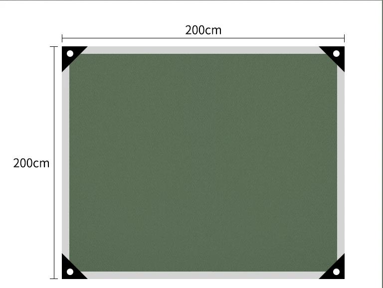 Feuchtigkeitsfeste Boden-Campingmatte für den Außenbereich, dick, für Picknick, Strand, unter dem Zelt, wasserdichte Matte, tragbare Bodentuchausrüstung