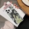 Watamote K-Kuroki T-Tomoko Phone Case For IPhone 17 16 15 14 13 12 11 Pro Max Color Black Matte Cover