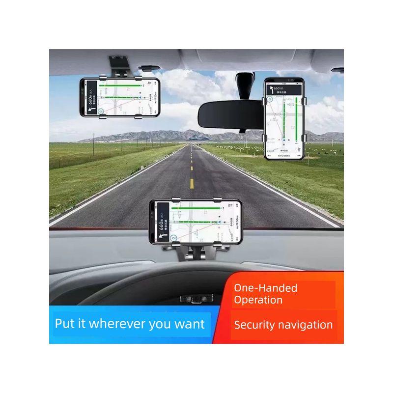 Mobile Phone Car Mount New Model 2025 Rotating Clip-On Dashboard Car-Specific Navigation Multifunctional Holder