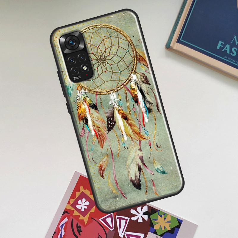 Dream Catcher Case For Xiaomi Redmi Note 14 Pro 13 12 11 9 10 15 Pro Plus Redmi 15 C 14C 13C 10C 12C Cover