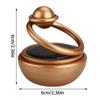 Rotating Solar Power Car Aromatherapy Spin Interstellar Essential Oil Diffusers Autorotation Decoration Accessories Car Perfume