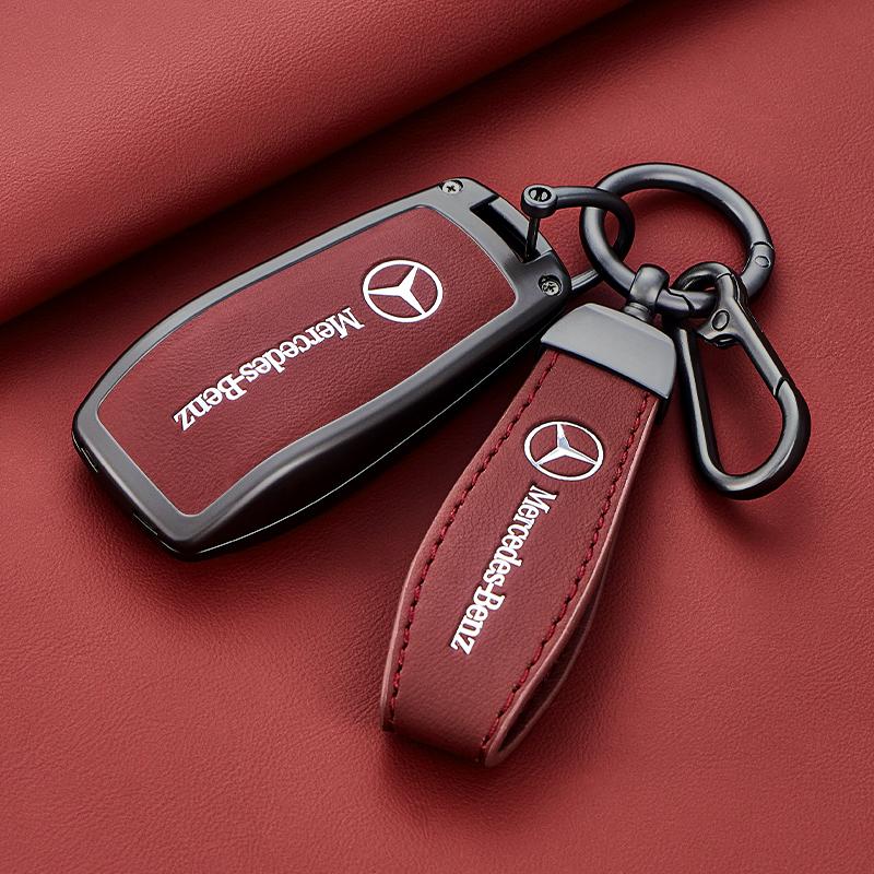 Key Fob Cover for Mercedes Benz EQS450 2024, Key Fob Case for Benz EQE350 S580 C300 C-ClassSmart key accessories ZK9