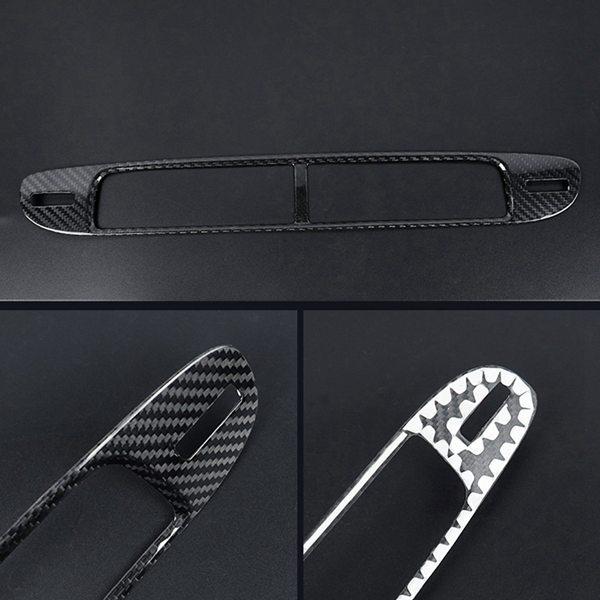 Carbon Fiber Air Vent Decor Sticker for 2010 Chevrolet Camaro Console